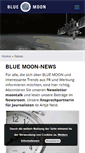 Mobile Screenshot of newsletter.bluemoon.de